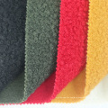 Полиэфирная ткань флисовая вязание шерпа Boucle Fleece ткань